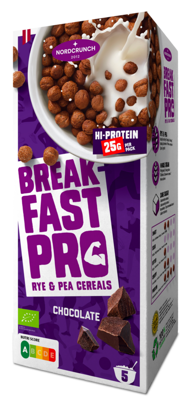 Breakfast Pro breakfast cereal with chocolate, Organic